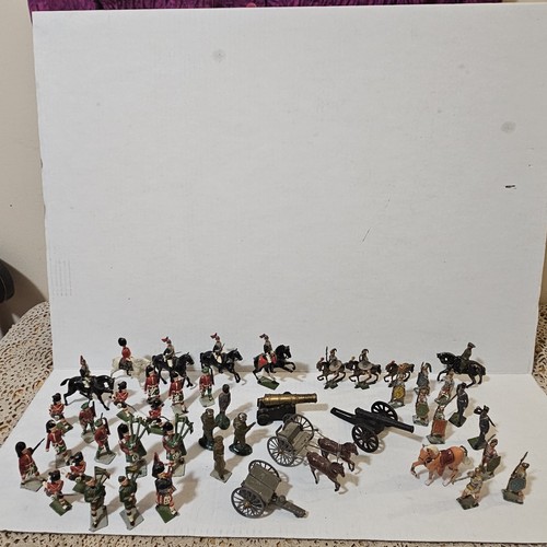 Lot vintage lead alloy - lead,